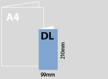brochure size chart DL