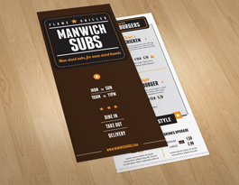 Takeaway Menus (flat)