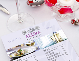 Restaurant Menus (flat)